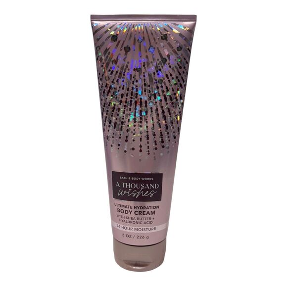 Bath and Body Works A THOUSAND WISHES Ultimate‎ Hydration Body Cream 8 oz NEW - Picture 1 of 2
